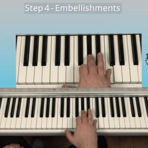 Effortless piano blues Piano ending in the key of F