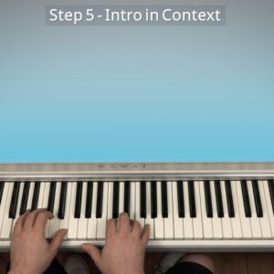 Effortless piano blues Piano Introduction in the key of G