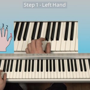 Effortless piano blues Piano Introduction in the key of C